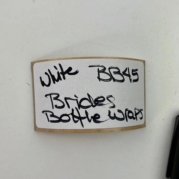 Brides White Bottle Wraps 3 packages of 12 - Picture 5 of 5